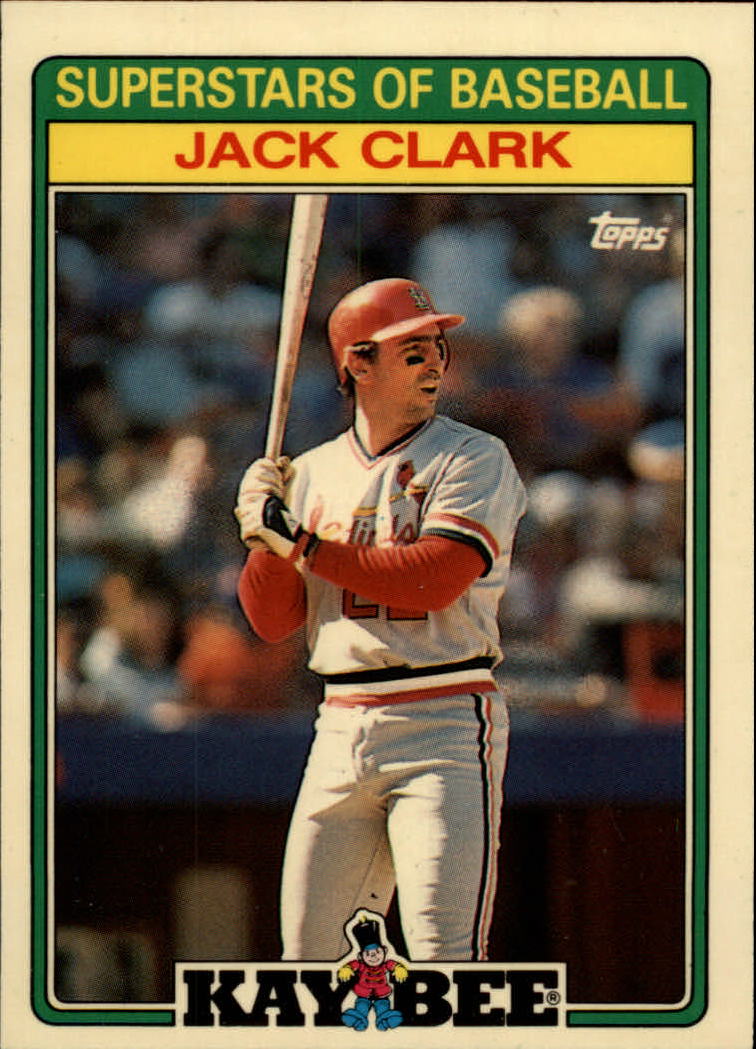 1988 Kay-Bee Baseball Cards    005      Jack Clark
